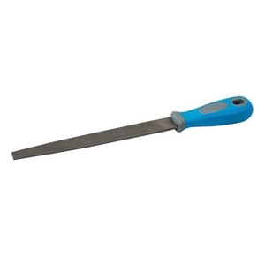 250mm Flat Second Cut Engineers File - Soft Grip Handle